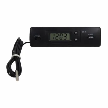 

Portable Digital Indoor/outdoor Home Vehicle Digital Thermometer Clock Car Temperature Gauge Meter C/F switch 20%off