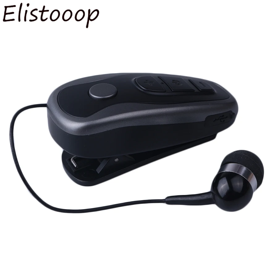 Elitooop 2018 Q7 Bluetooth 4 1 Беспроводная телескопическая Вибрация голосового сигнала