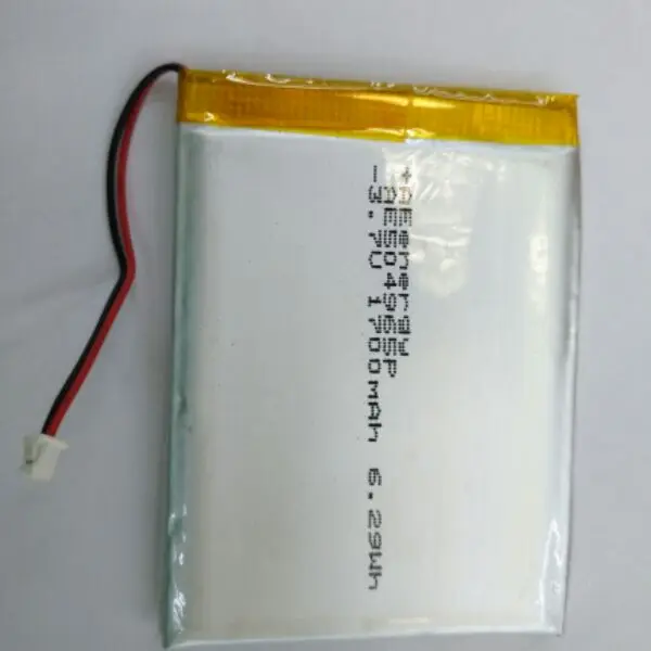 

Packet 3.7V polymer lithium battery 504965 with plug 1.25