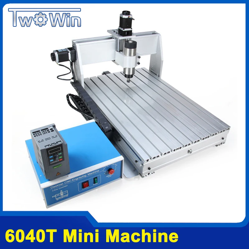 800 Вт CNC 6040 трехосевой фрезерный станок с ЧПУ гравер гравировальный сверлильный