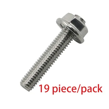 

M6*35-P1.0 304 Hexagon Socket extended oil pan stud kit with locking nuts Screw bolts for Honda Accord civic integra gsr