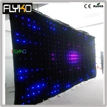 P18 6x3 m этап используется занавес светодиодный дисплей, видеоэкран