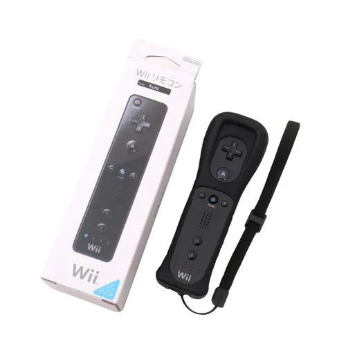 Black Motion Sensor Bluetooth Wireless Remote Controller for Nintendo Wii Console Gamein
