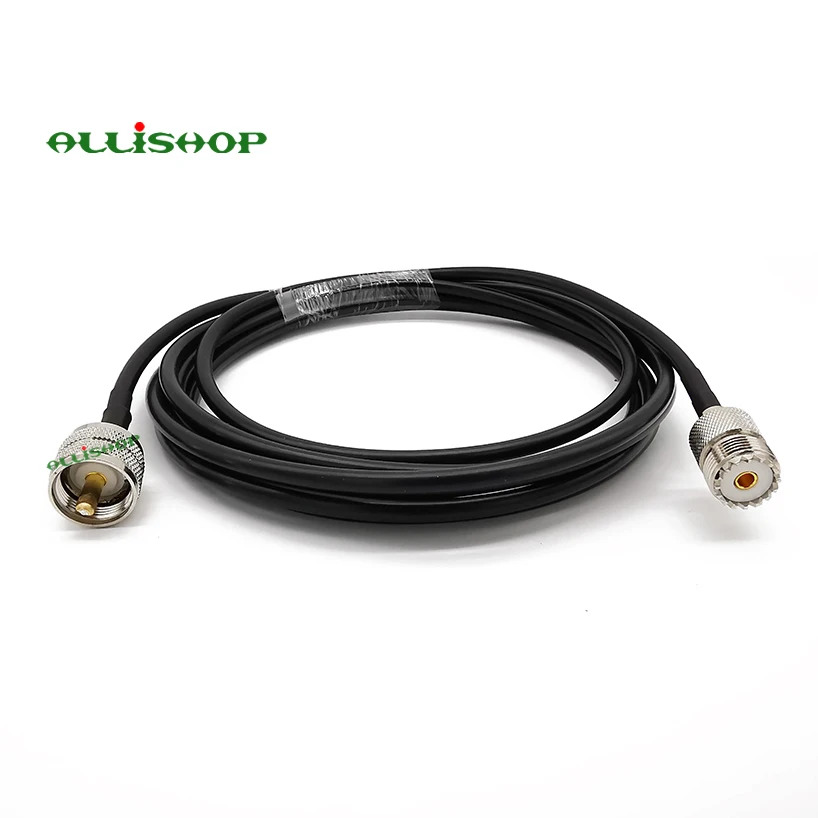 Кабель удлинитель UHF для SO 239 Jack LMR200 антенна двухсторонней радиосвязи CB VHF