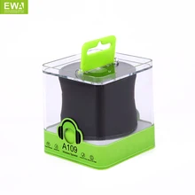 EWA A109, Беспроводная Bluetooth колонка, Портативный HIFI маленький динамик для телефона, для спорта на открытом воздухе, Bluetooth плеер, Bluetooth, MP3 плеер