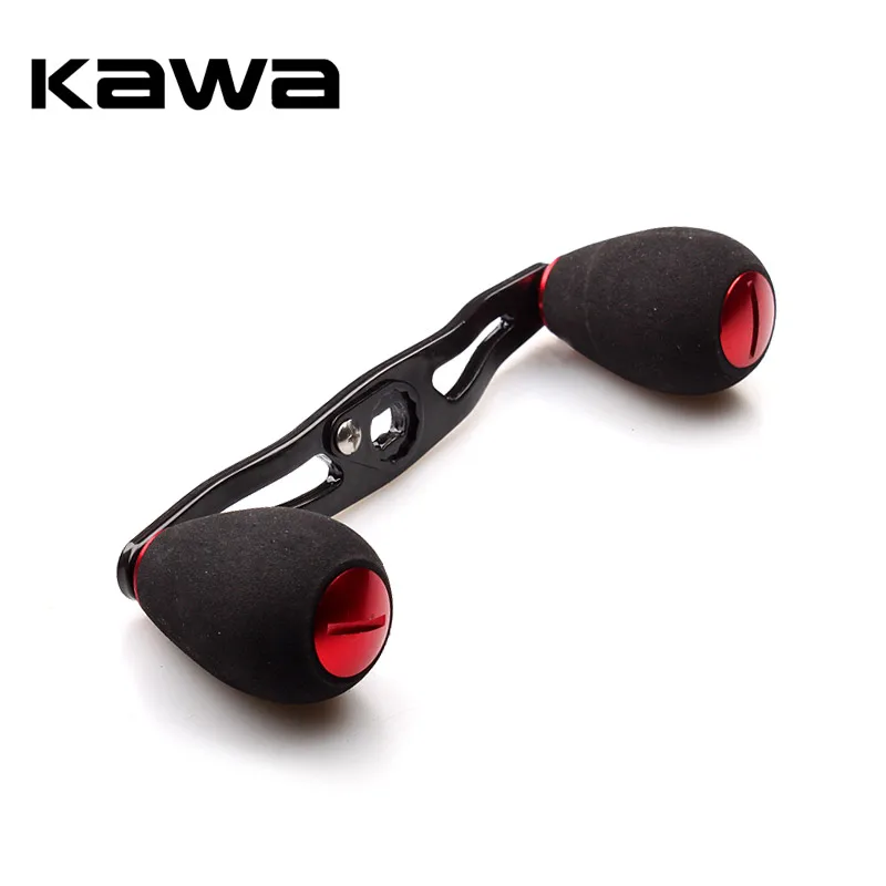 

KAWA New Fishing Reel Handle Carbon Fiber for Daiwa Abu Reel EVA Knob Hole size 8*5mm Length 105mm Fishing Reel Rocker Accessory