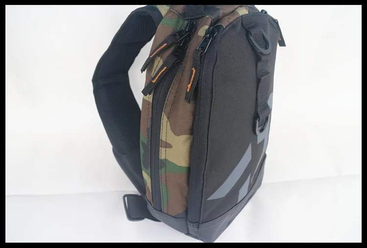 Cena 2018 nowy Daiwa mężczyźni kobiety pojedyncze ramię torby wędkarskie wodoodporna rozrywka wielofunkcyjny kamuflaż plecaki sprzęt wędkarski zestaw