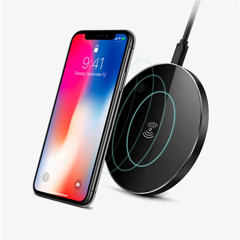 FIFATA Fast Charger Qi Wireless Charger for iPhone 8/X