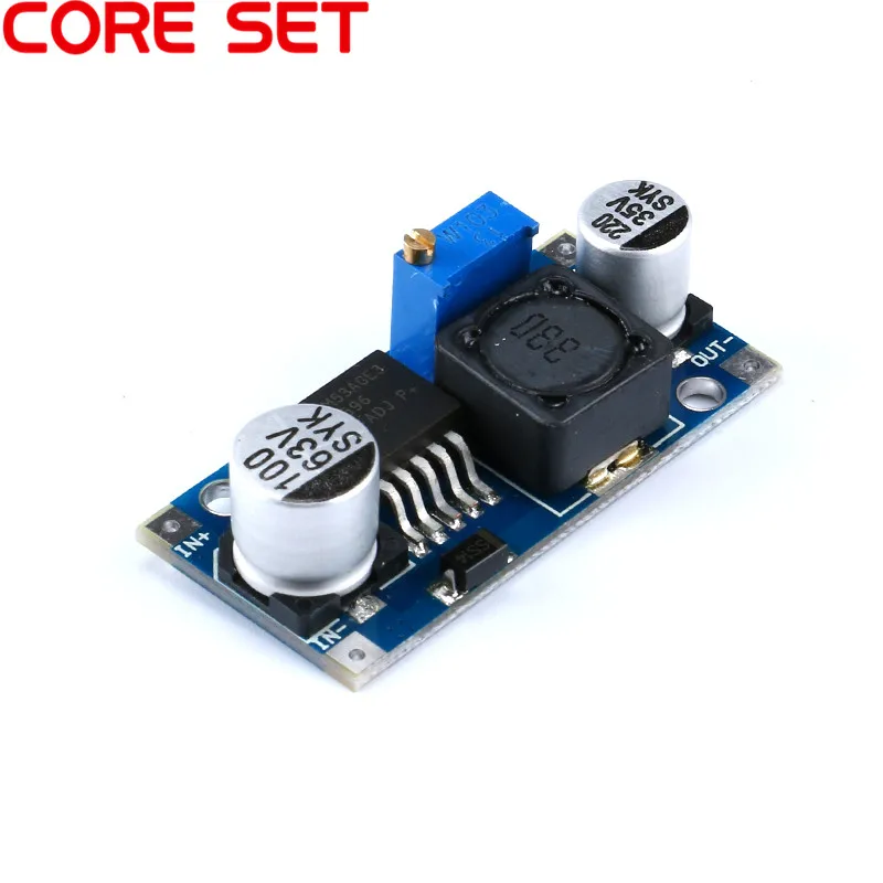 

48V Adjustable Step-down module DC-DC LM2596HVS 4.5-50V Input Electric Vehicle Stabilized Voltage Power Supply