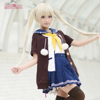 

Aokana: Four Rhythm Across the Blue Kurashina Asuka Uniforms Cosplay Costume Free Shipping