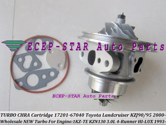 Бесплатная доставка Картридж TURBO CHRA Core CT12B 17201-67020 для TOYOTA HI-LUX KZN130 LANDCRUISER 1KZT 1KZ-T 1KZ-TE