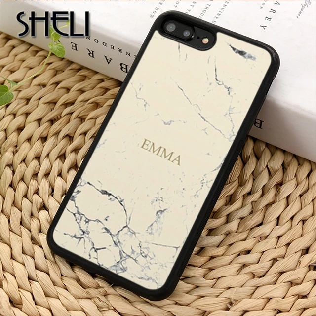 SHELI индивидуальный мраморный чехол для iPhone 11 Pro X XR XS MAX 6 7 8 Plus samsung galaxy |