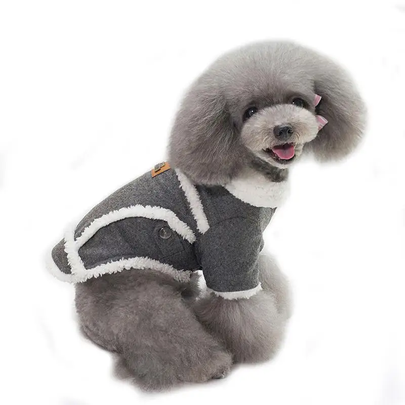 Мягкое домашнее пальто для собаки теплое маленькое собачье пальто зимняя куртка для щенка собачья кошка Apperal ropa para perro S-XXL