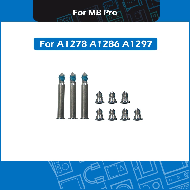 Винты с нижней крышкой для Macbook Pro 13 &quot15&quot A1278 A1286 A1297 винты 2008 2009 2010 2011 лет 50