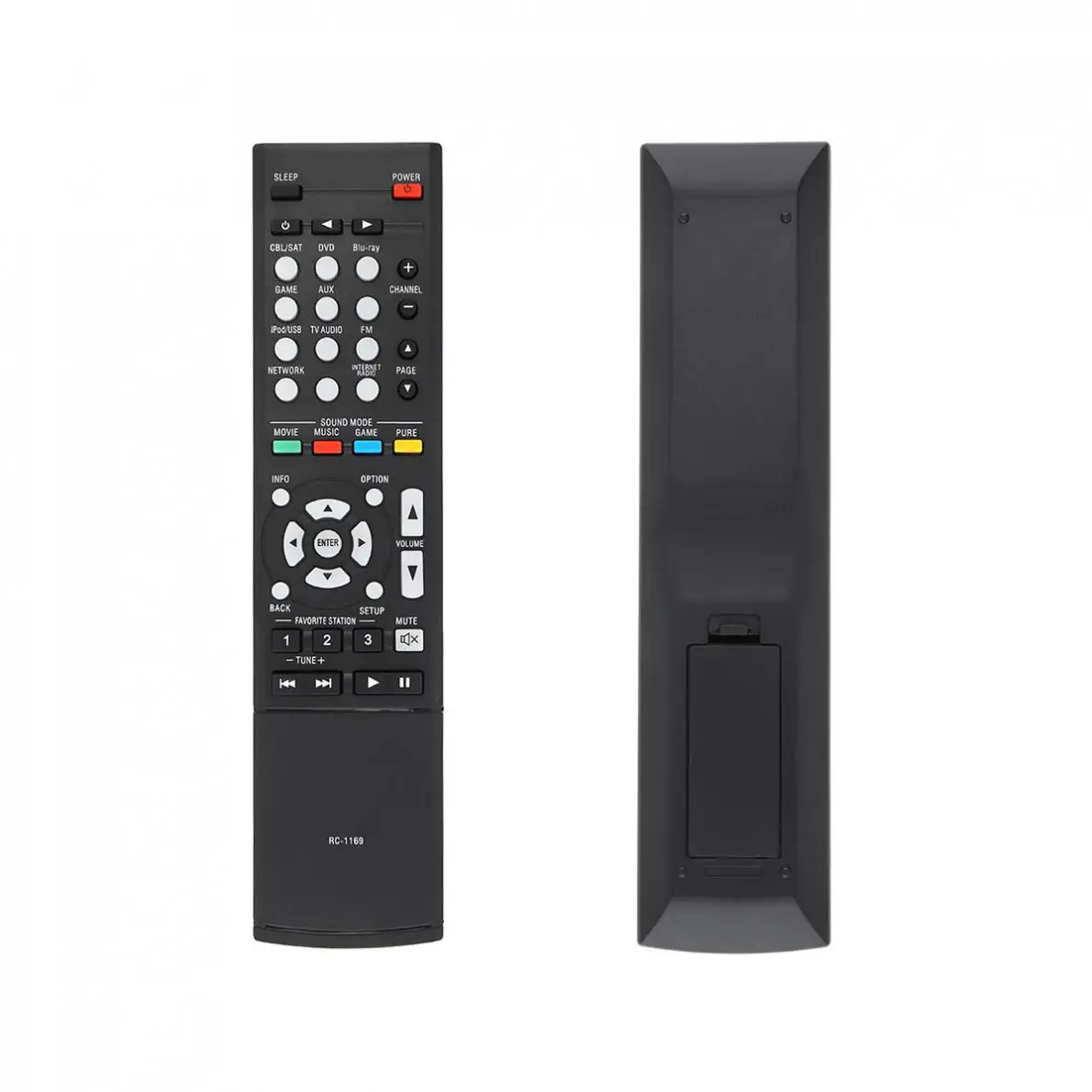 

IR 433MHz Replacement AV Receiver Long Remote Control Distance RC-1169 Suitable for DENON RC-1181 /AVR-1513 /AVR-1612/DHT-E251BA