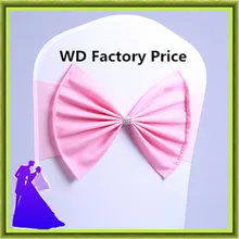 Дешевые председатель лук свадебный спандекс 15*45 см на продажу свободная перевозка груза