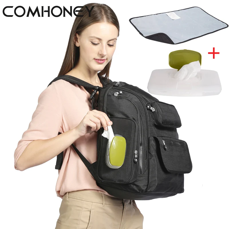 

Baby Diaper Bag Mummy Maternity Nappy Bags Large Capacity Travel Backpack Organizer Nursing Bag For Baby Stroller C