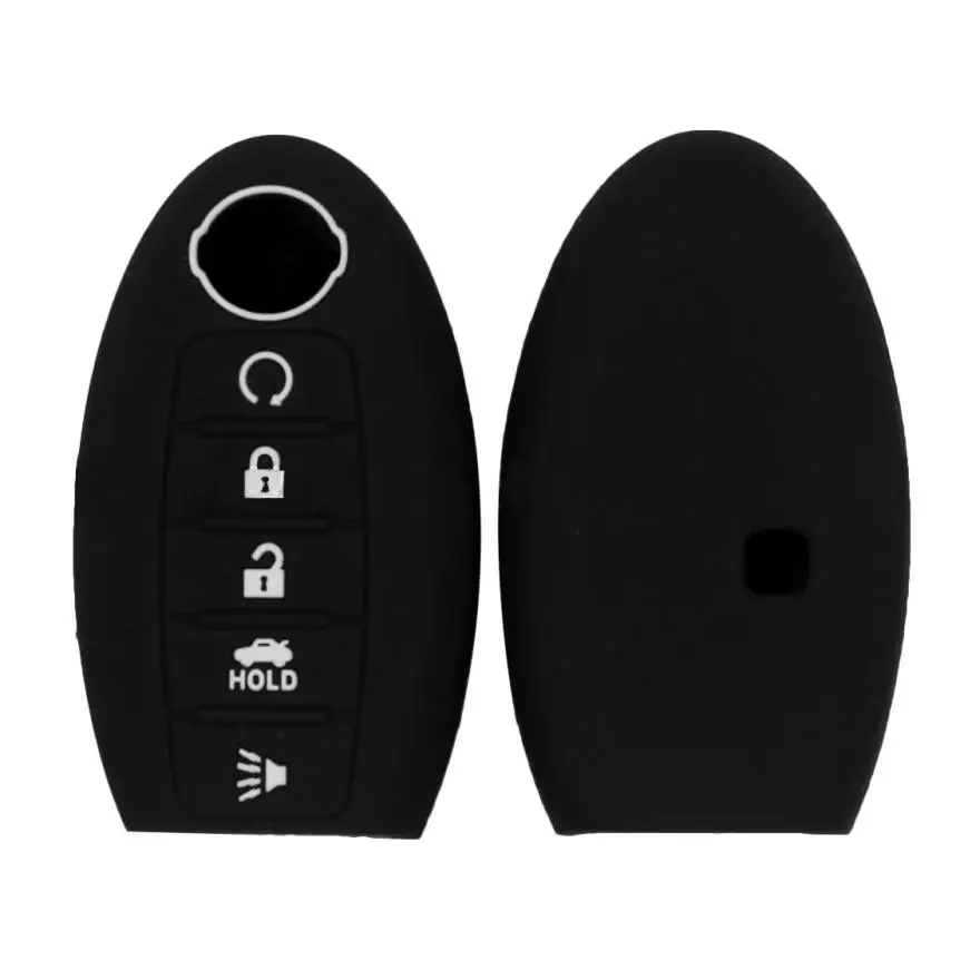 

CARPRIE New Arrival 5 Buttons Silicone Remote Key Case Cover Fit For Nissan Altima Maxima Pathfinder Oct26 2018