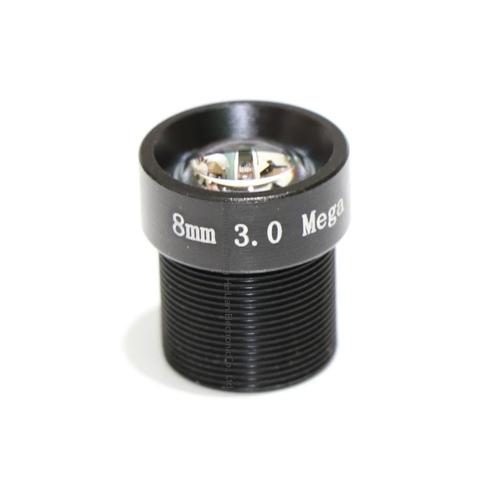 

8mm Lens 3.0 MegaPixel 39 Degree MTV M12 x 0.5 Mount Infrared Night Vision Lens For CCTV Security Camera