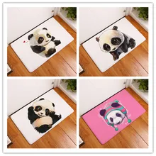 Приветственные напольные коврики с принтом панды для ванной кухни коврики коврик с изображением кошки для гостиной противоскользящие Tapete