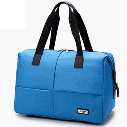 Для мужчин wo мужчин Путешествие на выходные сумки 30l носить на багаж сумка мужские даффл сумки на ночь водонепроницаемый синий холст