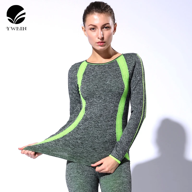 

Gym women sport sets fitness clothing yoga set running Dry Quick suit 2pcs/set Compression Jogging Breathable T shirt Sportswear