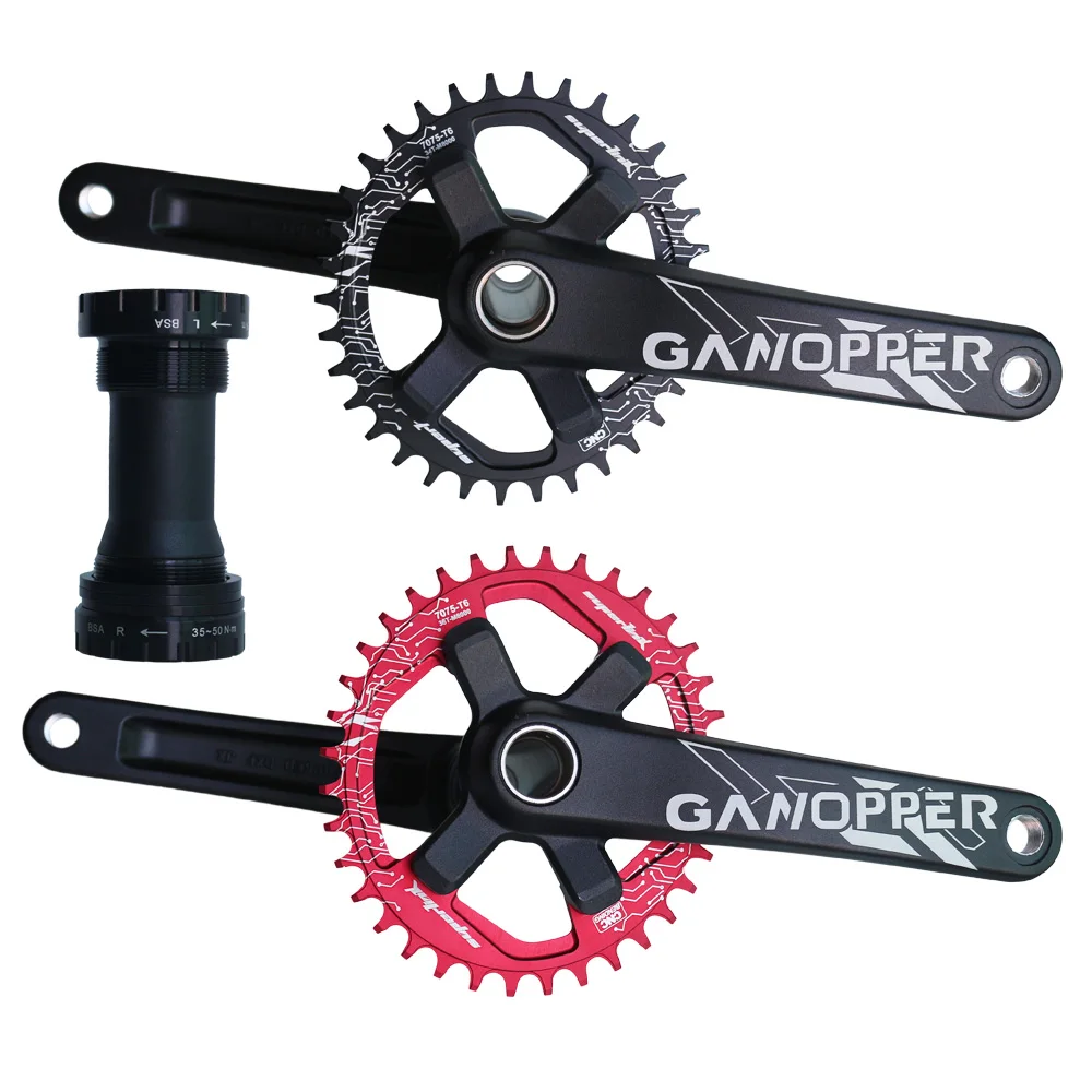 

Bike Crank Chainwheel Oval 34T 36T 1x11s 96BCD Narrow Wide Chainring Fit for SHIMANO XT SLX DEORE M7000 M8000 Bicycle Crankset