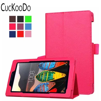 

CucKooDo 50/Pcs PU Leather Folio Cover with Stylus Holder for Lenovo Tab 3 Essential 7.0 7-Inch 710F Tablet 2016 release