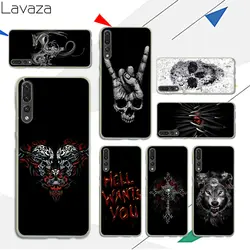 Lavaza 3D Волк и Крест Жесткий чехол для Huawei p20 Lite P Smart P9 P8 P10 Lite мини 2015 2016 2017