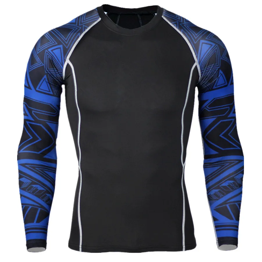 Beboy компрессионные колготки рубашки мужские с длинным рукавом баскетбольные Джерси рубашки для бега быстросохнущие фитнес-Спорт рубашка Спортивная одежда