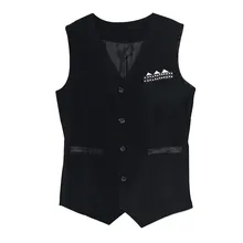 Новое поступление жилет для латинских танцев для мужчин осень зима профессиональный Мужской Современный топ для бальных танцев жилет с v-образным вырезом танцевальные костюмы танцевальный Топ