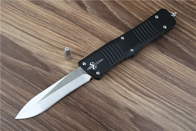 6 model knife D2 blade aluminum handle camping survival outdoor EDC hunt Tactical tool dinner kitchen knife - Цвет: F