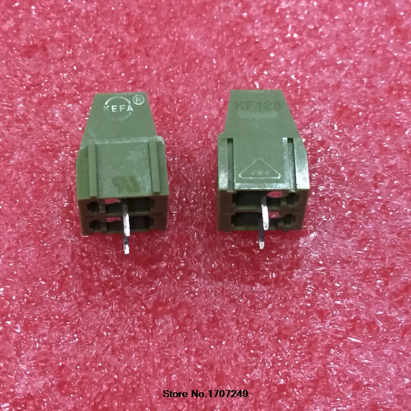 100 шт. KF128 5.08 2P 2Pin 5 08 мм высококачественные Экологичные медные ножки PCB винтовая