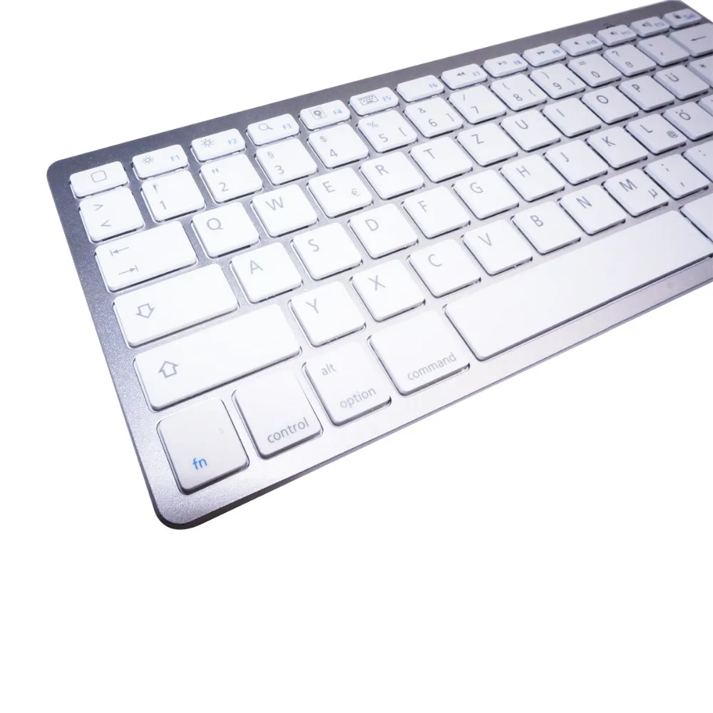 Клавиатура QUWIND с немецкой раскладкой Bluetooth беспроводная клавиатура для iPad ПК