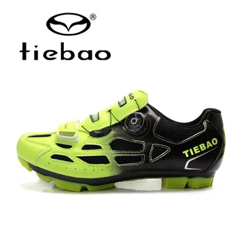 

Tiebao Professional Cycling Bicycle Shoes Self-locking Cycling Shoes Breathable Sneakers Men Bike Shoes Sapatos de ciclismo