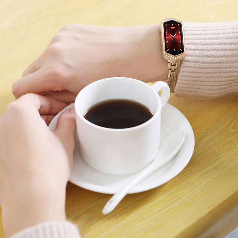 Women Smart Watch Heart Rate Blood Pressure Oxygen Monitor Fitness Bracelet -Drop Women Smart Watch Heart Rate Blood Pressure Oxygen Monitor Fitness Bracelet -Drop