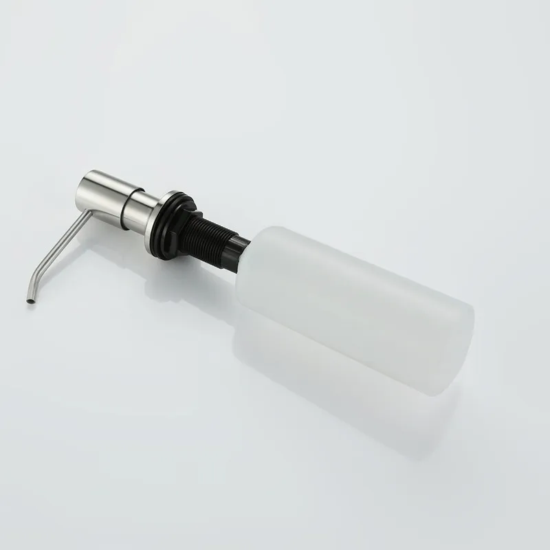Soap Dispenser Stainless Steel Kitchen Sink Countertop Built in Hand Soap Dispenser Pump Large Capacity 13 OZ Bot
