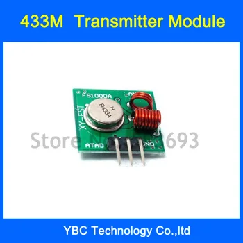 

Free Shipping 20pcs/Lot 433M Superregeneration Wireless RF Transmitter Module