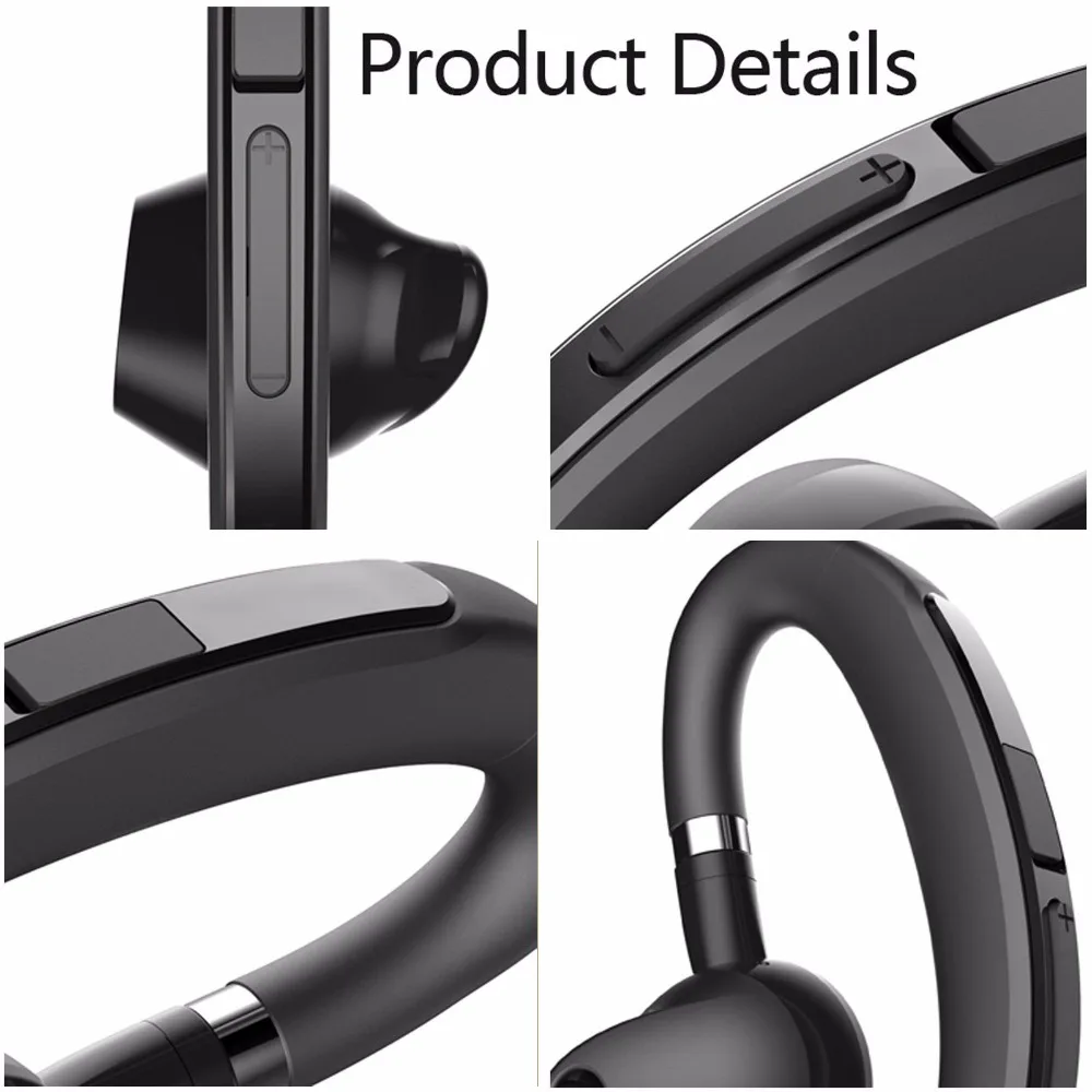 Bluetooth наушники гарнитура Шумоподавляющие Стереонаушники для Android IOS Samsung iPhone LG