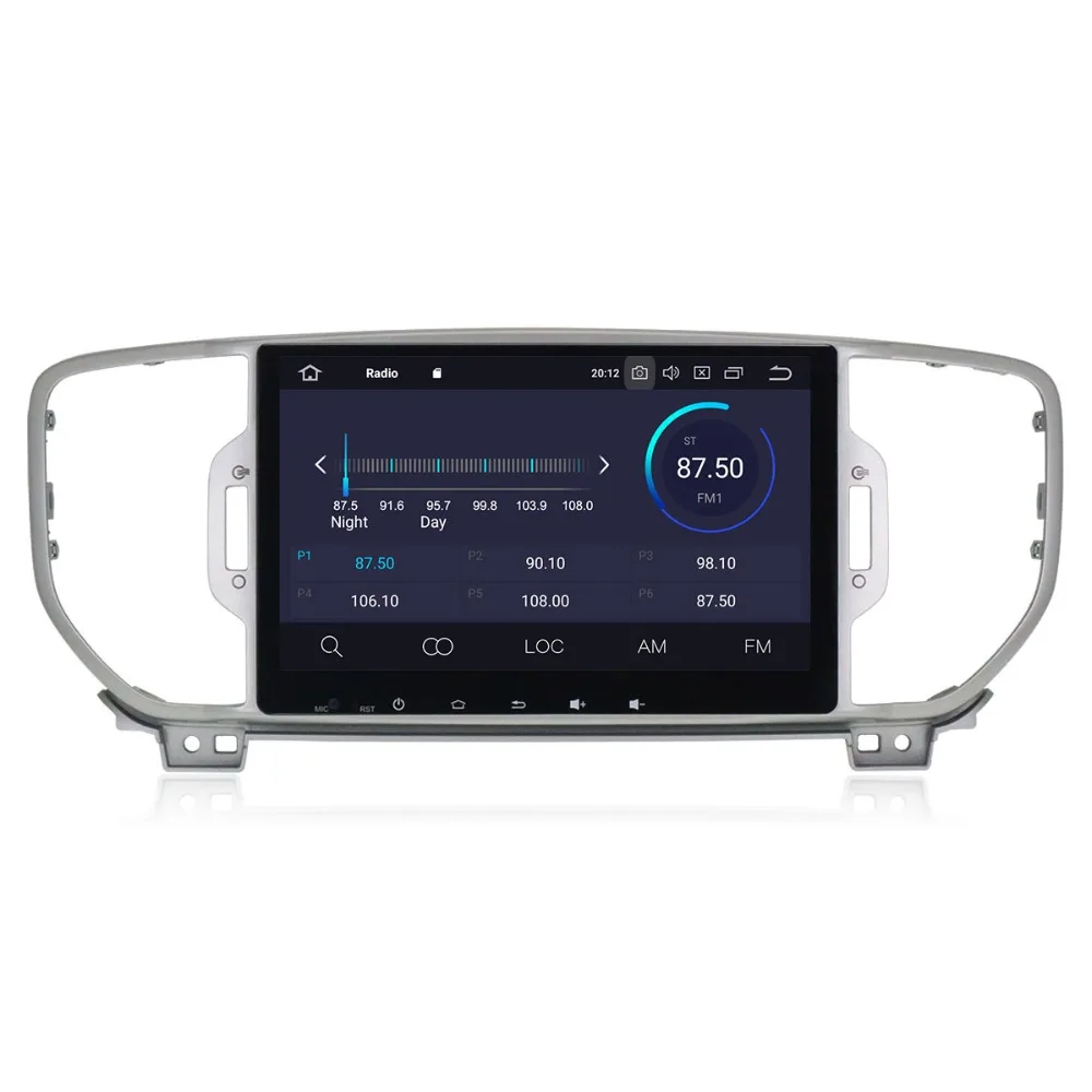 Aotsr Android 9 0 GPS навигация автомобильный DVD плеер для KIA sportage 2016 2017 2018 мультимедиа 2 din