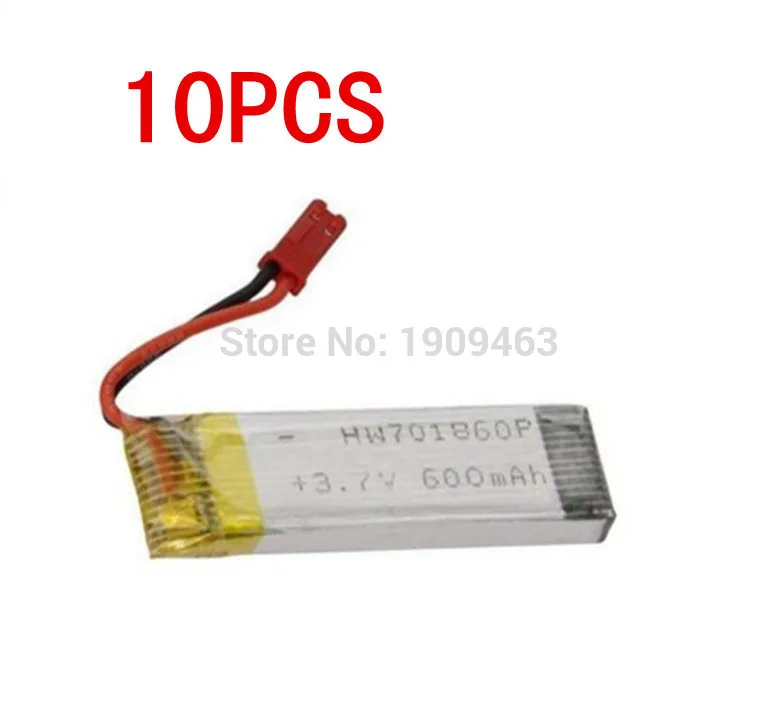 

10PCS UDI U817A U818A U818 V959 V929 V222 S032 H07N H07NC H07NL GRC Quadricopter Spare Parts Battery (3.7V 600mAh) Free Shipping