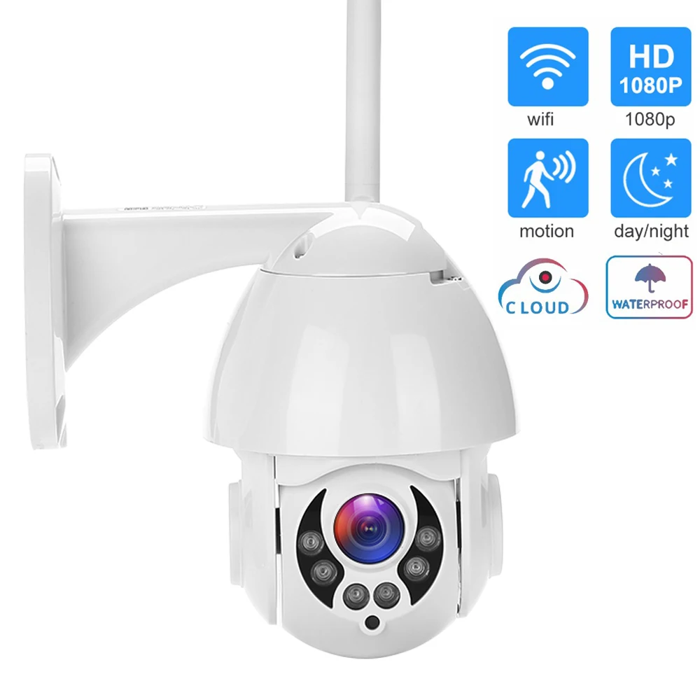 

Wireless IP Camera WiFi HD 1080P 2MP Home Security Surveilance Camera Outdoor IP66 CCTV PTZ Onvif ipCam IP camera cam ipcamera
