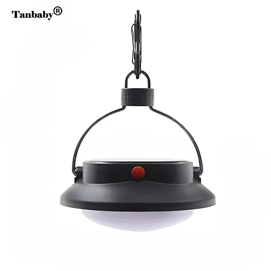 

Tanbaby Waterproof Solar LED Tent Lights 3 Mode 12 LED Rechargeable Solar Power Camping Lantern Lamp for Hiking Emergencies