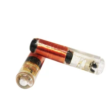 JWM 10 шт. микро стекло 125 кГц RFID EM Индуктивный охранный Тур контрольные точки 6,6 × 27,7 мм