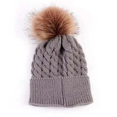 

Winter Warm Lovely Baby Kids Girls Boys Toddler Knitted Crochet Beanie Hat Caps