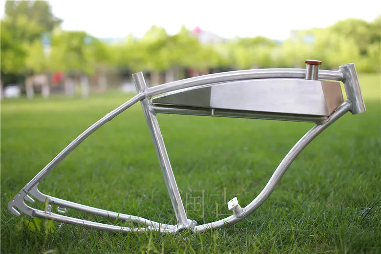 Sale 26inch Fuel Tank Aluminum Alloy Frame / Fuel Bicycle Frame / American Fuel Bicycle Aluminum Alloy Frame Retro Frame 4