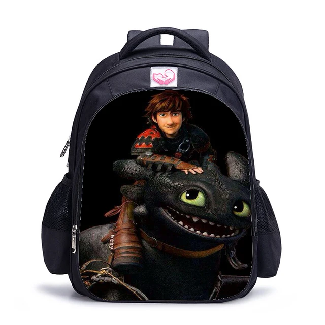 16 Inch How to Train Your Dragon 3 Kids Backpack Children School Bags