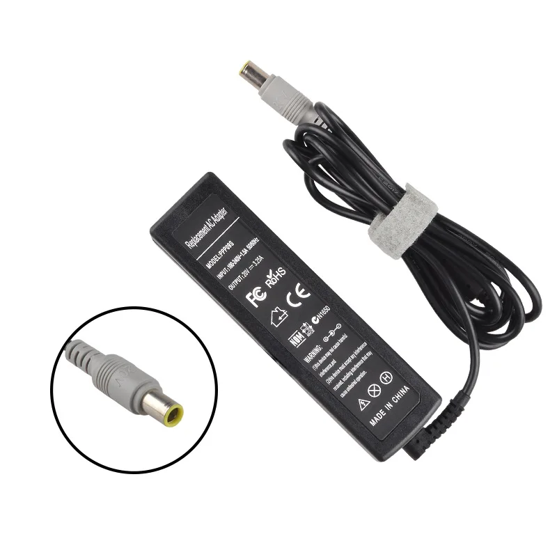 

20V 3.25A 65W Long Type Power Adapter Charger Carregador Portatil for Lenovo X200 X300 R400 R500 T410 T410S T510 SL510 L410 L420