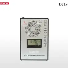 DEGEN DE17 FM стерео MW SW lcd радио DSP World Band приемник Будильник Кварцевые часы