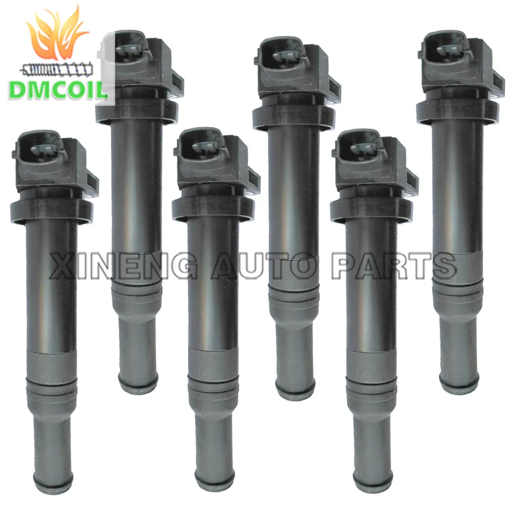 

6 PCS ORIGINAL QUALITY IGNITION COIL FOR HYUNDAI SANTA FE II KIA MAGENTIS SEDONA II 2.7L GLS V6 (2005-) 27301-3E400 273013E400